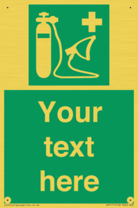 Custom Oxygen resuscitator